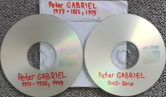 CD MP3 Peter GABRIEL - 2 CD.