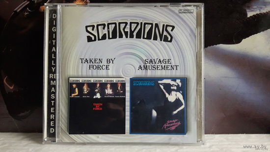 Scorpions-Taken by force 1977 & Savage amusement 1988. Обмен возможен