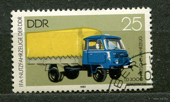Грузовой автомобиль. ГДР. 1982
