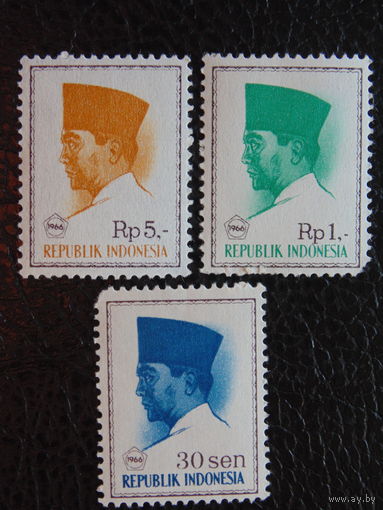 Индонезия 1966г. Известные люди.