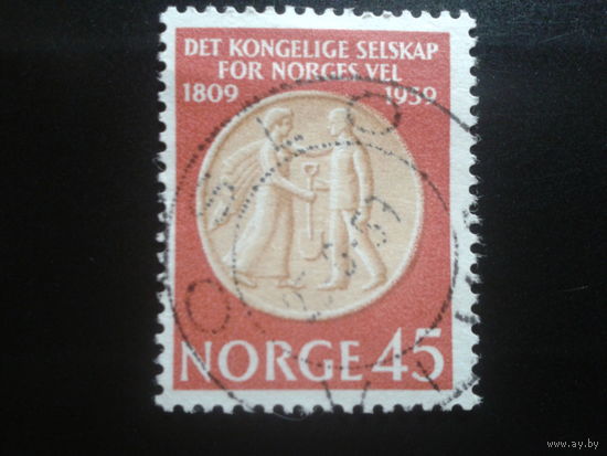 Норвегия 1959 медаль в честь 150-летия королевства