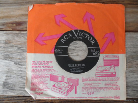 7" - Eddie Fisher - RCA Victor, USA