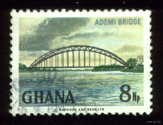 1 марка 1967 год Гана 302