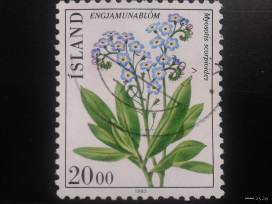 Исландия 1983 цветы