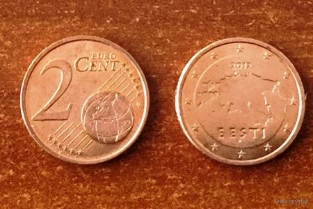 Эстония, 2 евроцента 2012