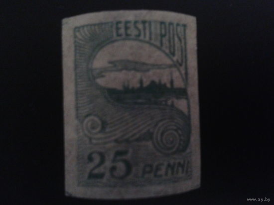 Эстония 1920 Ревель (Таллин) без зубцов