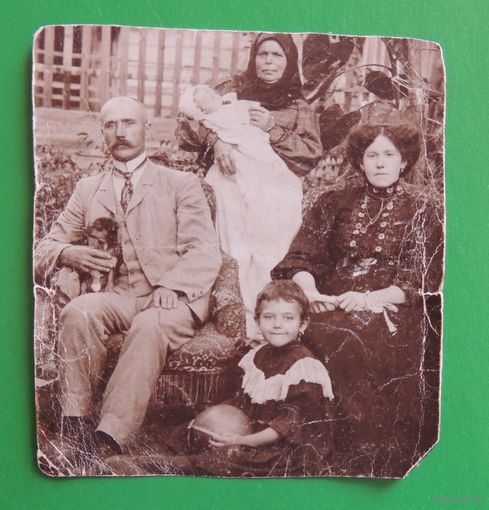 Фото "Семья барина", до 1917 г.
