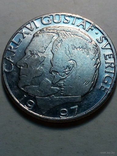 1 крона Швеция 1997