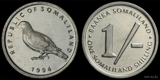 Сомалиленд 1 шиллинг 1994 UNC