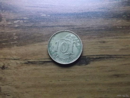 Финляндия 10 пенни 1981