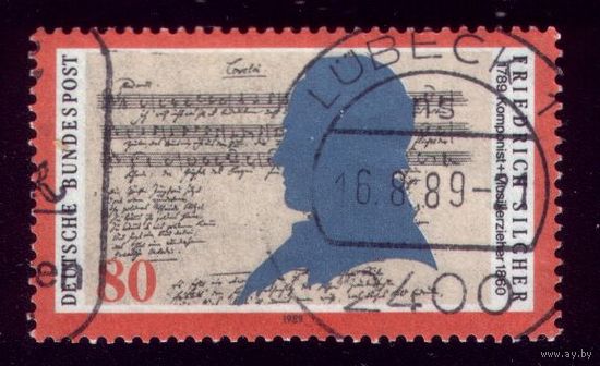 1 марка 1989 год Германия 1425