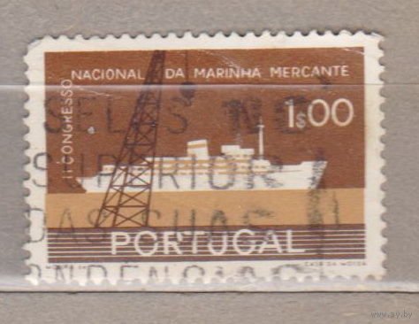 Флот корабли 2-й Национальный конгресс морской торговли Португалия 1958 год  лот 1033