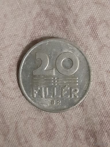 Венгрия 20 Filler 1978
