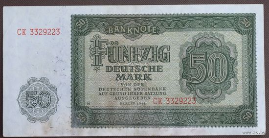 Германия, 50 марок 1948 год.