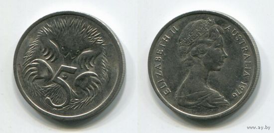 Австралия. 5 центов (1976)