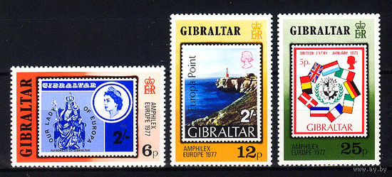1977 Гибралтар. Фил.выставка