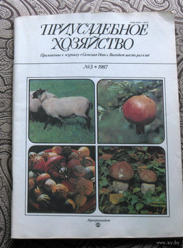 Приусадебное хозяйство 1987 номер 3
