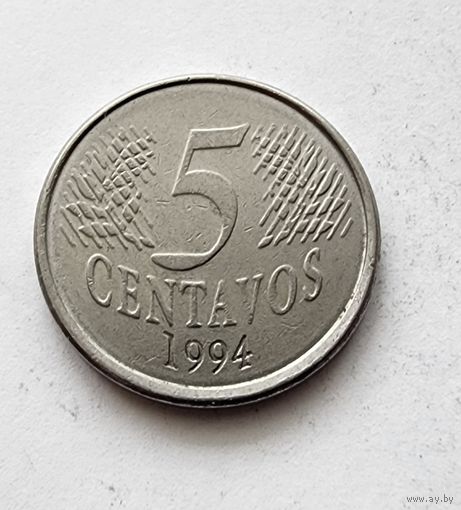 Бразилия 5 сентаво, 1994