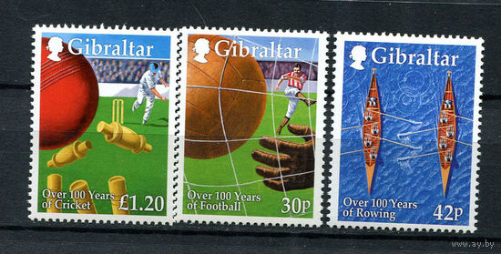 Гибралтар - 1998 - Спорт - [Mi. 890-892] - полная серия - 3 марки. MNH.
