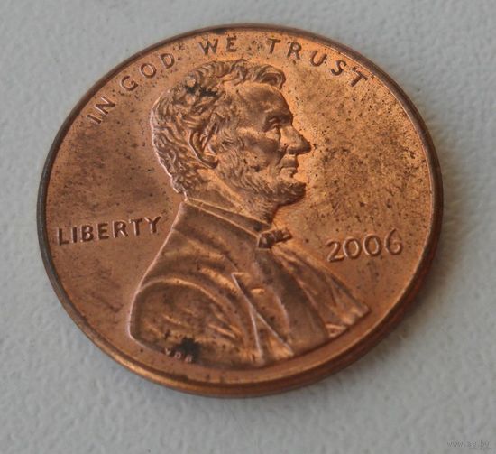 1 цент США 2006 г.в.