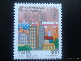 Италия 1977 50 лет плану Маршалла
