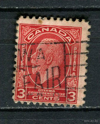Канада - 1932 - Король Георг V 3С - [Mi.159] - 1 марка. Гашеная.  (Лот 37CU)