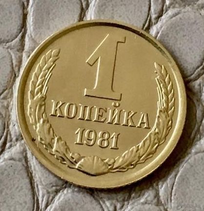 1 копейка 1981 года.