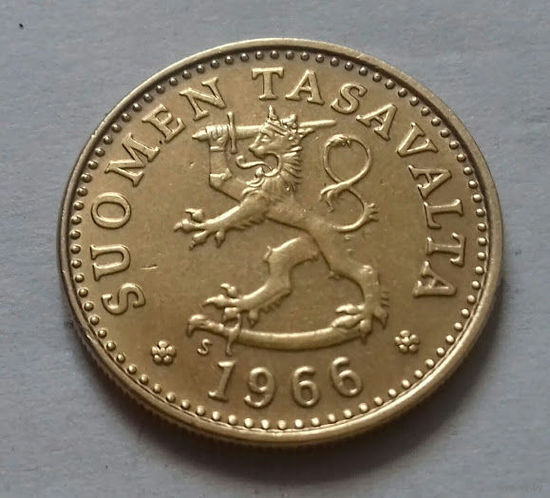 10 пенни, Финляндия 1966 г.