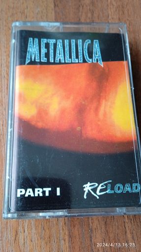Аудиокассета Metallica ,, Re-Load part 1,, 1997
