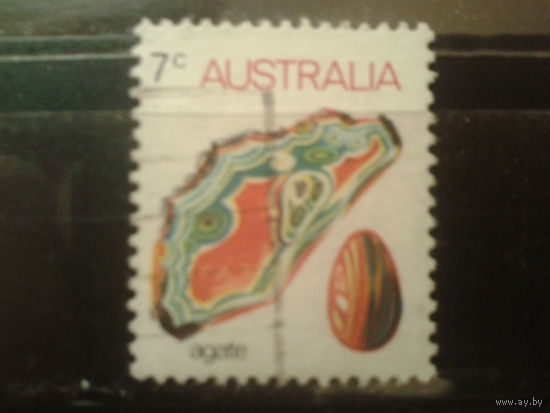Австралия 1973 минерал Агат