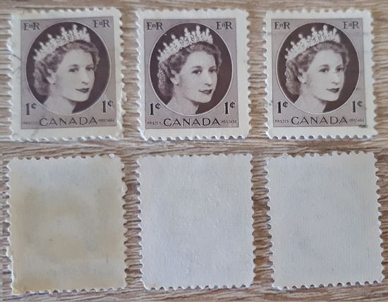 Канада 1954 Королева Елизавета II. 1С.