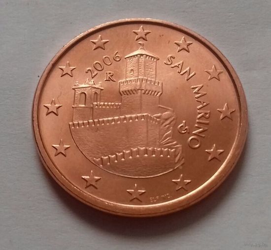 5 евроцентов, Сан-Марино 2006 г., AU