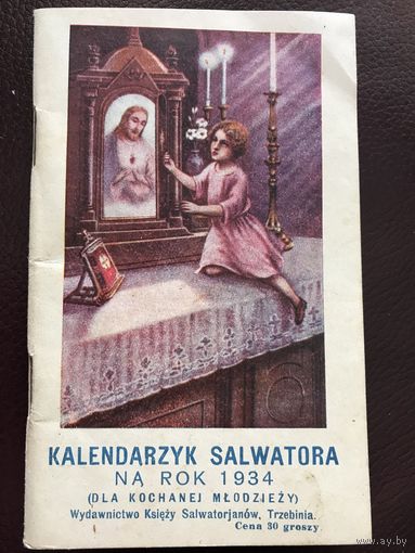 KALENDARZYK SALWATORA 1934r.