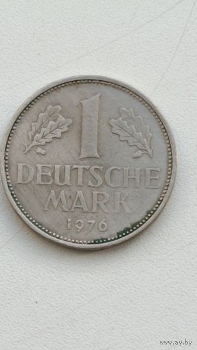 Германия. 1 марка 1976 года. J.