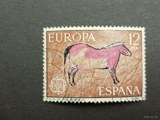 Испания 1975. Европа. Наскальные рисунки