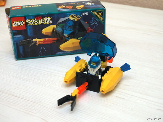 ЛЕГО 6125 LEGO Aquazone Aquanauts Sea Sprint 9. 1995г. 100%. Коробка.