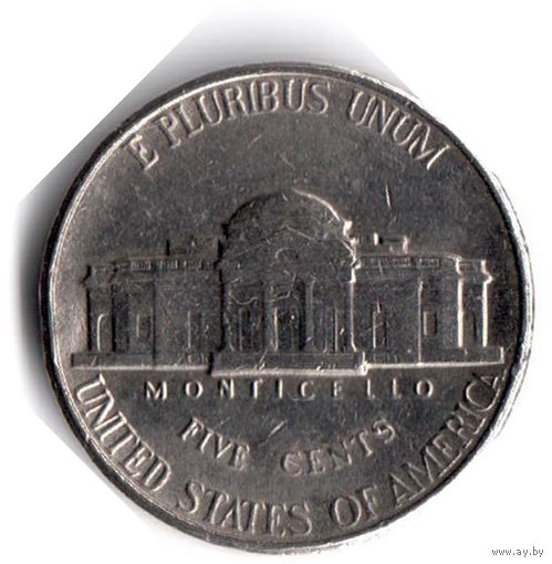 США. 5 центов. 1996 P