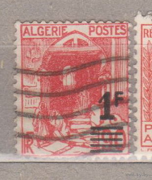 Французские колонии Французский Алжир 1939 год лот 16 Архитектура С НАДПЕЧАТКОЙ
