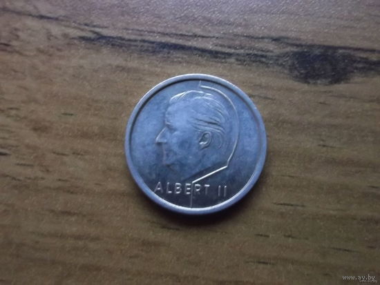 Бельгия 1 франк 1998 (Belgiё)