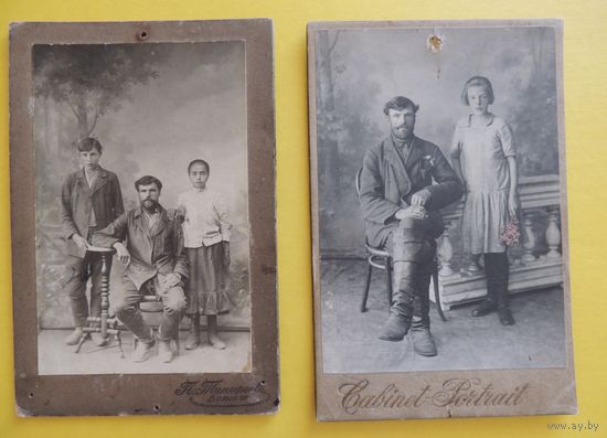 Фото кабинет-портреты "Семья" (одни лица), до 1917 г., г.Бологое (Разница в годах)