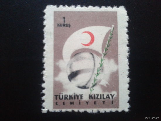 Турция 1957 красный полумесяц