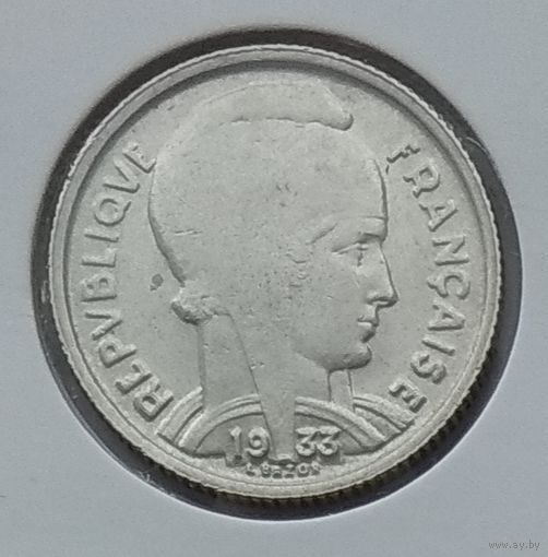 Франция 5 франков 1933 г. В холдере