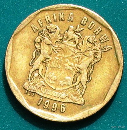 ЮАР (Южная Африка), 50 центов 1996. Надпись на языке северный сото: AFRIKA BORWA
