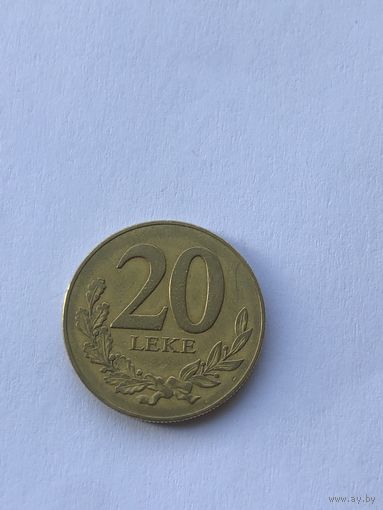 20 лек, 2000 г., Албания