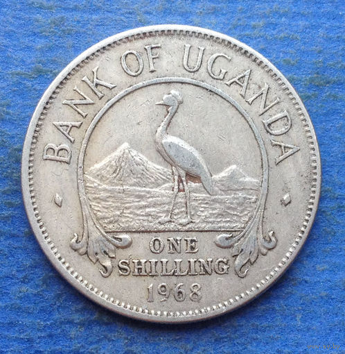 Уганда 1 шиллинг 1968