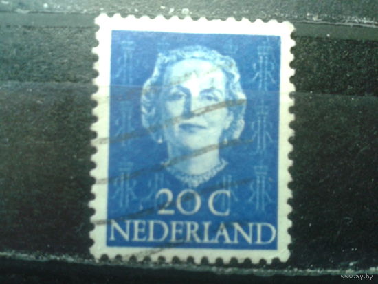 Нидерланды 1949 Королева Юлиана  20с