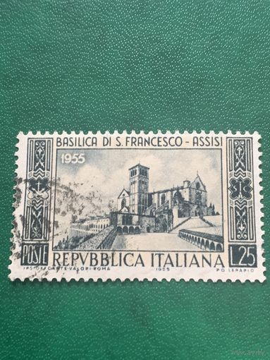 Италия 1955. Базилика S.Francesco Assisi