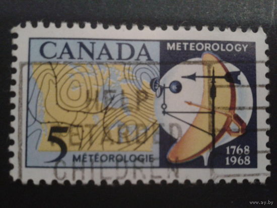 Канада 1968 метеорология