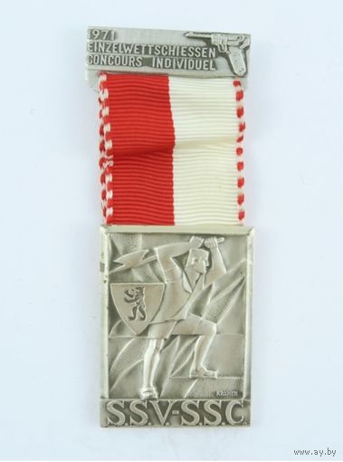 Швейцария, Памятная медаль 1971 год .