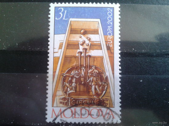 Молдова 2002 Европа, цирк Михель-2,5 евро гаш
